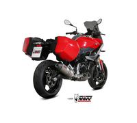 Auspuff exhaust MIVV Oval Titan Carbon-endkappe Hoch Bmw F 900 Xr 2020 > 2023