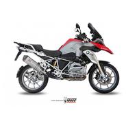 Auspuff exhaust MIVV Oval Titan Mit Carbon-endkappe Bmw R 1200 Gs 2013 > 2020