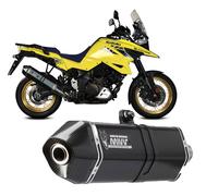 Auspuff Motorrad Mivv Suzuki DL V-Strom 1000 2017 17 Endtopf Speed Edge Black