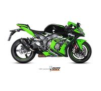 Auspuff exhaust MIVV Suono Schwarz Edelstahl fur Kawasaki Zx-10 R 2016 > 2023
