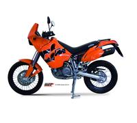 Auspuff exhaust MIVV Suono Schwarz Edelstahl Ktm Lc4 640 Adventure 2003 > 2006