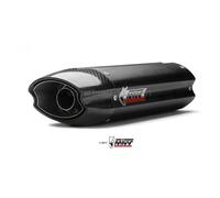 CBR 600 RR Auspuff MIVV Suono 2007-2012 Stahl Schwarz Untersitz