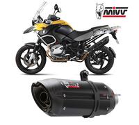 Auspuff exhaust MIVV Suono Schwarz Inox kat BMW R 1200 GS ADVENTURE 2010 > 2012