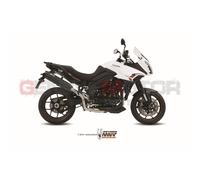 Auspuff exhaust MIVV Suono Schwarz stahl Triumph Tiger 1050 Sport 2013 > 2016