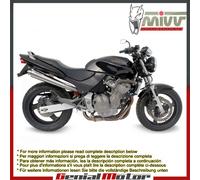 Auspuff exhaust MIVV X-cone Edelstahl fur Honda Hornet 600 2001 > 2002