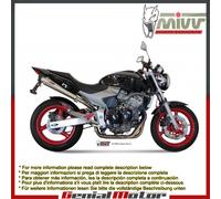 Auspuff exhaust MIVV X-cone Edelstahl fur Honda Hornet 600 2003 > 2006