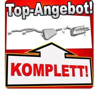 Auspuff für AUDI A4 B5 2.8 2.6 2.4 nür für Quattro 1995-2001 Auspuffanlage