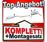 Auspuff für CITROEN BERLINGO / PEUGEOT PARTNER 1.1 1.4 1.8 96-01 Auspuffanlage