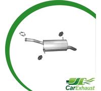 Auspuff für CITROEN BERLINGO PEUGEOT PARTNER 1.6 HDI 81kW 08-10 Schalldämpfer