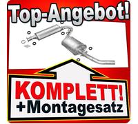 Auspuff für CITROEN JUMPER I 1.9 2.5 TD TDI 2.8 HDI Auspuffanlage