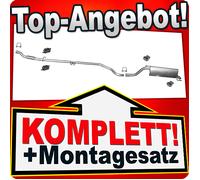 Auspuff für FIAT GRANDE PUNTO 1.3 D Multijet MJTD ab 2007 Auspuffanlage