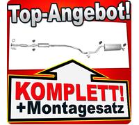 Auspuff für FIAT GRANDE PUNTO 1.4 16V 95PS 2005-2011 Auspuffanlage