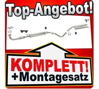 Auspuff für FIAT STILO 1.6 16V 103PS Schrägheck Auspuffanlage
