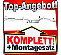 Auspuff für FORD FOCUS MK2 1.4 1.6 16V Schrägheck / C-MAX 1.6 Auspuffanlage