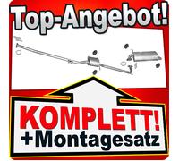 Auspuff für HONDA ACCORD VI 1.6 1.8 2.0 2.3 Auspuffanlage