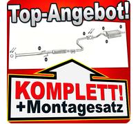 Auspuff für HONDA CIVIC V 1.5 Vtec Aerodeck Kombi 1998-2001 Auspuffanlage