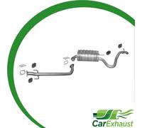 Auspuff für HYUNDAI I30 1.6 CRDi 90 / 115 / 128PS Fließheck für mit DPF