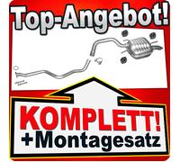 Auspuff für LANCIA LYBRA 1.6 1.8 16V 2.0 20V 1.9 2.4 JTD ab 1999 Auspuffanlage