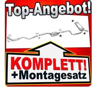 Auspuff für MERCEDES (S124) 200TE 230TE Kombi Auspuffanlage
