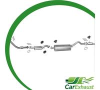 Auspuff für MITSUBISHI PAJERO 2.8 TD SWB 96-00 Shogun / Montero Schalldämpfer
