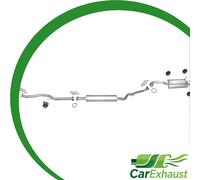 Auspuff für NISSAN PRIMA (WP12) 1.8 Kombi 2002-2007 +Rohr Auspuffanlage