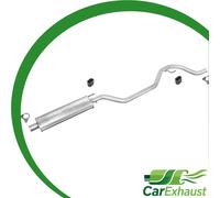 Auspuff für OPEL VECTRA C 1.6 1.8 Fließheck Limousine 02-09 Auspuff
