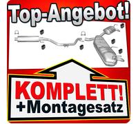 Auspuff für OPEL VECTRA C 2.0 Turbo 2.2 direct 3.0 3.2 V6 CDTi Auspuffanlage