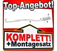 Auspuff für PEUGEOT 206 1.1 1.4 1.6 Kombi SW Auspuffanlage
