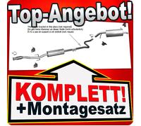 Auspuff für Peugeot 207 208 1.4 1.6 VTi Auspuffanlage