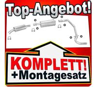 Auspuff für PEUGEOT J5 2.5 TD Turbo Diesel Abgasanlage