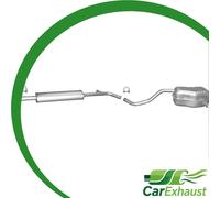 Auspuff für RENAULT CLIO III 1.6 112PS & CLIO GRANDTOUR 2005-2013