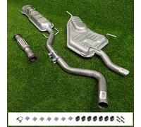 Auspuff für SAAB 9-5 I 2.0 2.3 T Turbo 2000-2010 +Rohr Auspuffanlage