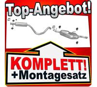 Auspuff für SAAB 900 II 9-3 I 2.0 T Turbo Auspuffanlage