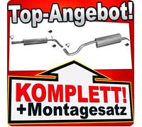 Auspuff für SEAT TOLEDO IV 1.0 TSi / SKODA RAPID 1.0 TSi auch Spaceback ab 2017