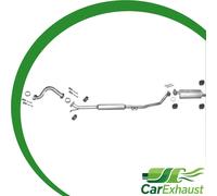 Auspuff für SUZUKI SWIFT III 1.3 1.5 16V 1.3 DDIS Fließheck +...