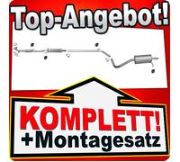 Auspuff für VW FOX 1.2 VSD+Rohr+ESD Auspuffanlage