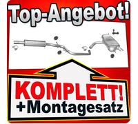 Auspuff für VW GOLF 5 V 1.6 102PS Schrägheck Auspuffanlage