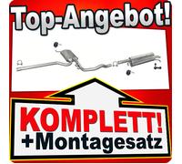 Auspuff für VW PASSAT B5 1.6 Stufenheck Kombi Auspuffanlage