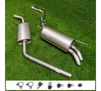 Auspuff für VW T4 1.9 2.4 2.5 D TD TDI Fahrgestell LWB-Lang 1996-2003