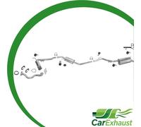 Auspuff für VW T4 1.9 2.4 2.5 D TD TDI Fahrwerk LWB 96-03 Schalldämpfer