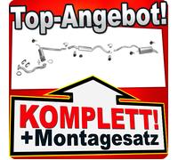 Auspuff für VW T4 TRANSPORTER IV 2.4 D SYNCRO 4x4 SWB ab 1996 +VSD +Hosenrohr
