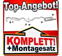 Auspuff für VW T4 TRANSPORTER IV 2.5 SYNCRO 4x4 SWB-Kurz ab 1996 Auspuffanlage