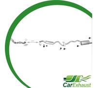 Auspuff für VW T4 TRANSPORTER IV 2.5 SYNCRO SWB ab 1996 +Rohr Auspuffanlage