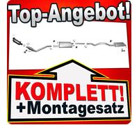 Auspuff für VW TRANSPORTER V / MULTIVAN T5 2.5TDi SWB EURO4 +DPF Auspuffanlage