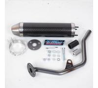 Auspuff Giannelli Enduro Dämpfer Carbon