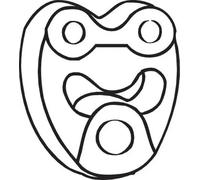 Auspuff-Halterung 255-123 BOSAL