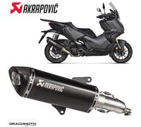 Auspuff HONDA ADV 350 ABS 2022-2024 AKRAPOVIC Titan Schwarz S-H3SO8-HRSSBL