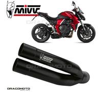 Auspuff HONDA CB 1000 R 2010 2011 MIVV Double Gun Schwarz