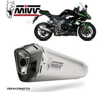 MIVV Delta Race Auspuffsystem mit EG-BE S/O VA - NINJA 1000SX 20-