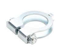 Auspuff Klemmschelle Hitzeblech Ø27mm chrom für Simson S50E S51E S70E